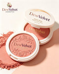 DewVelvet Embossed Velvet Rose Botanical Blush 8g